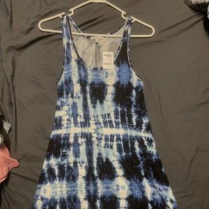 Never worn loose fit summer blue dress!!
